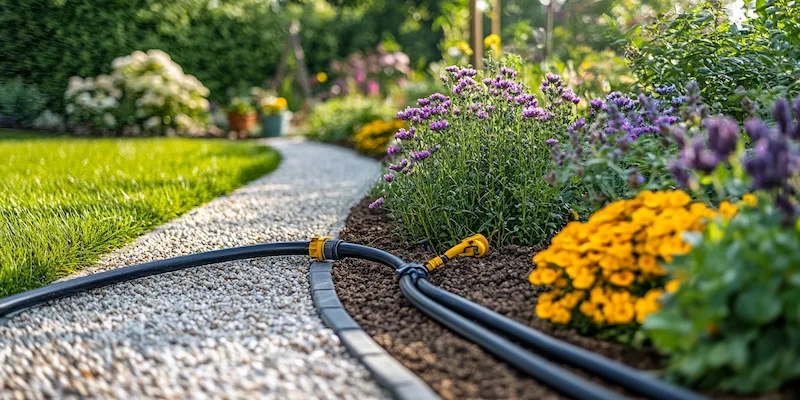 Nawadnianie ogrodu jakie rury?