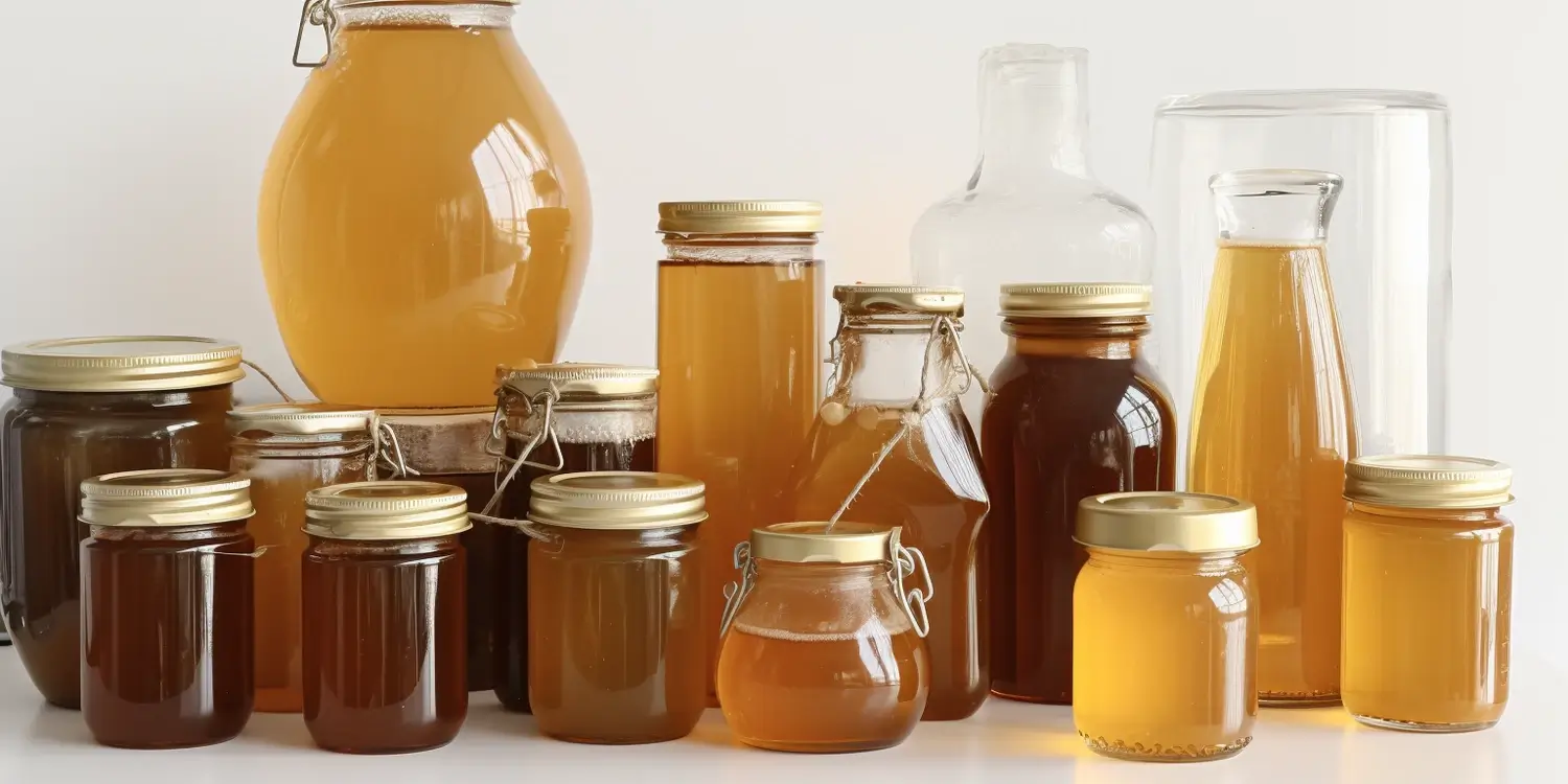 Pszczele produkty z syropu cukrowego