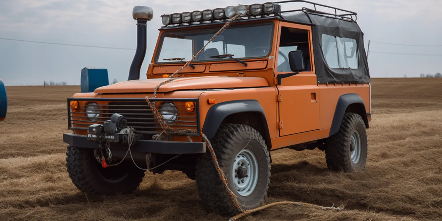 Wyciągarka samochodowa przenośna