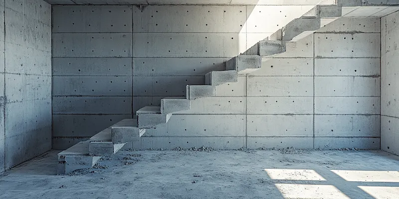 Jak wyrównać schody betonowe?