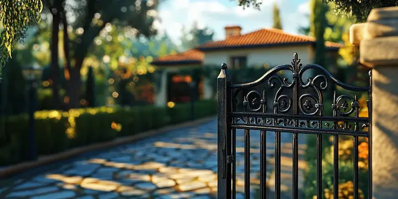 Gartenzaun aus Polen