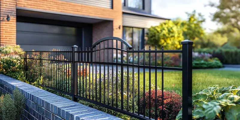 Metallzaun aus Polen