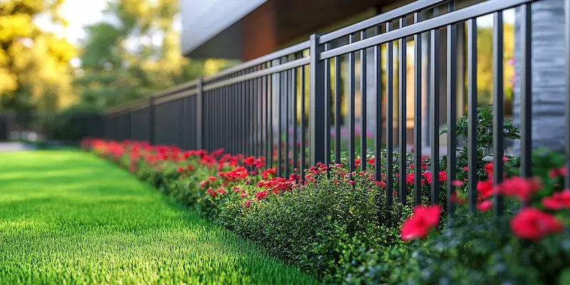 Aluminium Zaun Polen