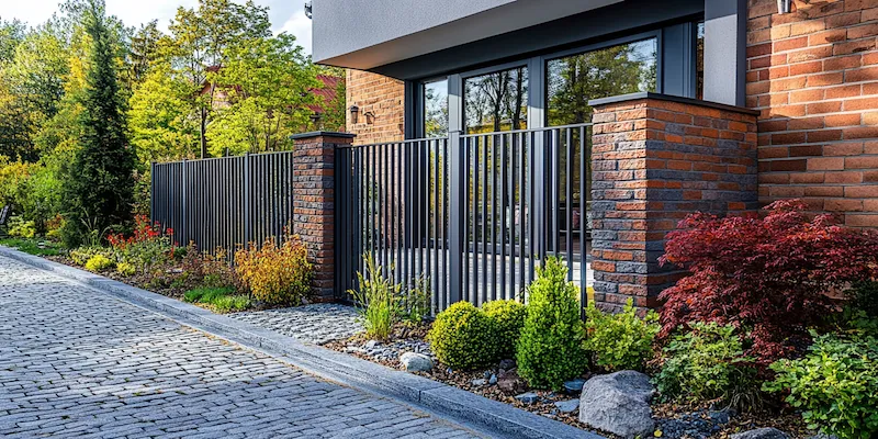 Aluminiumzaun aus Polen