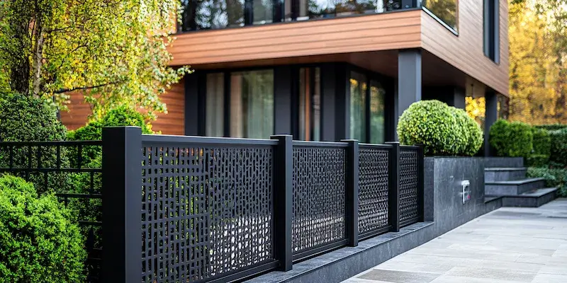 Z&auml;une Pinneberg mit Montage