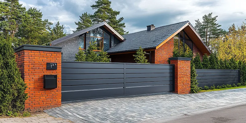 Zaunelemente aus Polen